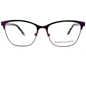 BCBGMAXAZRIA Quinn Eggplant Eyeglasses Frame 53-16-135mm‎ H17518